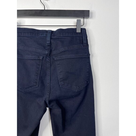 J.Crew Toothpick High Rise Skinny Jeans 25 10" Dark Wash Stretch - Picture 11 of 13